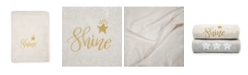 Tadpoles Star Applique Plush Fleece Baby Blanket